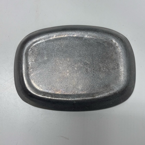 Vintage pewter Wilton Armetale serving tray “give us this day our daily bread” - Picture 4 of 7